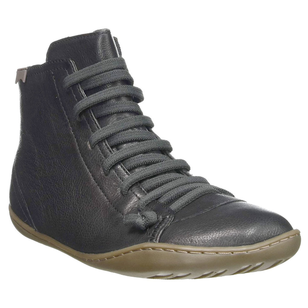 Camper Peu Calfskin Leather Women's Ankle Boots#color_black