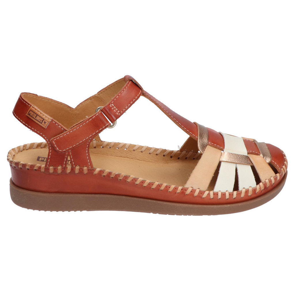 Pikolinos Cadaques W8K-0965C1 Leather Womens Sandals#color_brick
