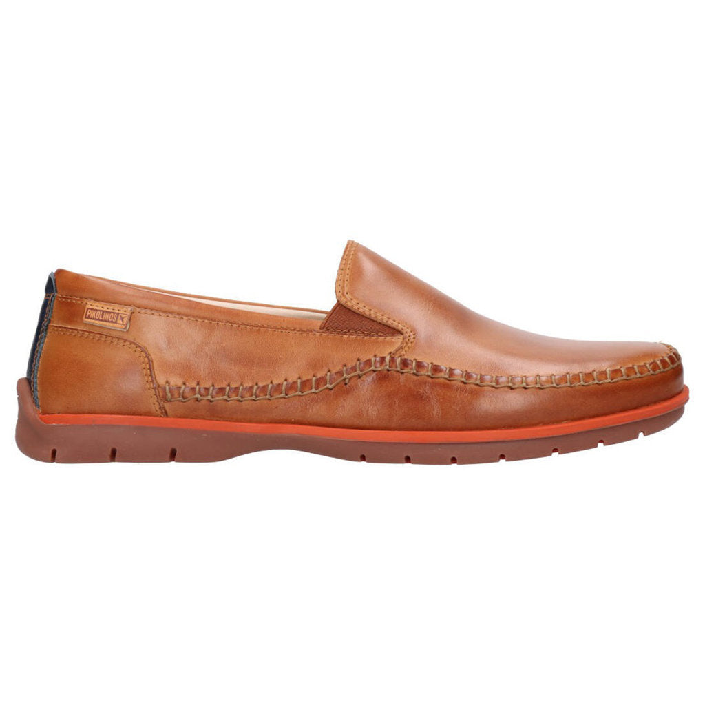 Pikolinos Marbella M9A Leather Mens Shoes#color_brandy