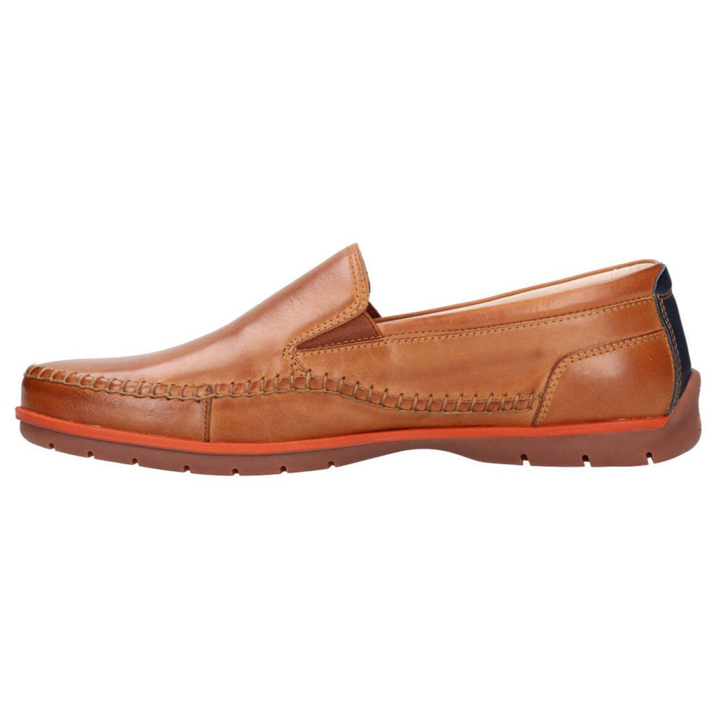 Pikolinos Marbella M9A Leather Mens Shoes#color_brandy