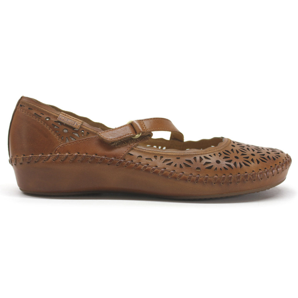 Pikolinos P. Vallarta 655-0599 Leather Womens Shoes#color_brandy