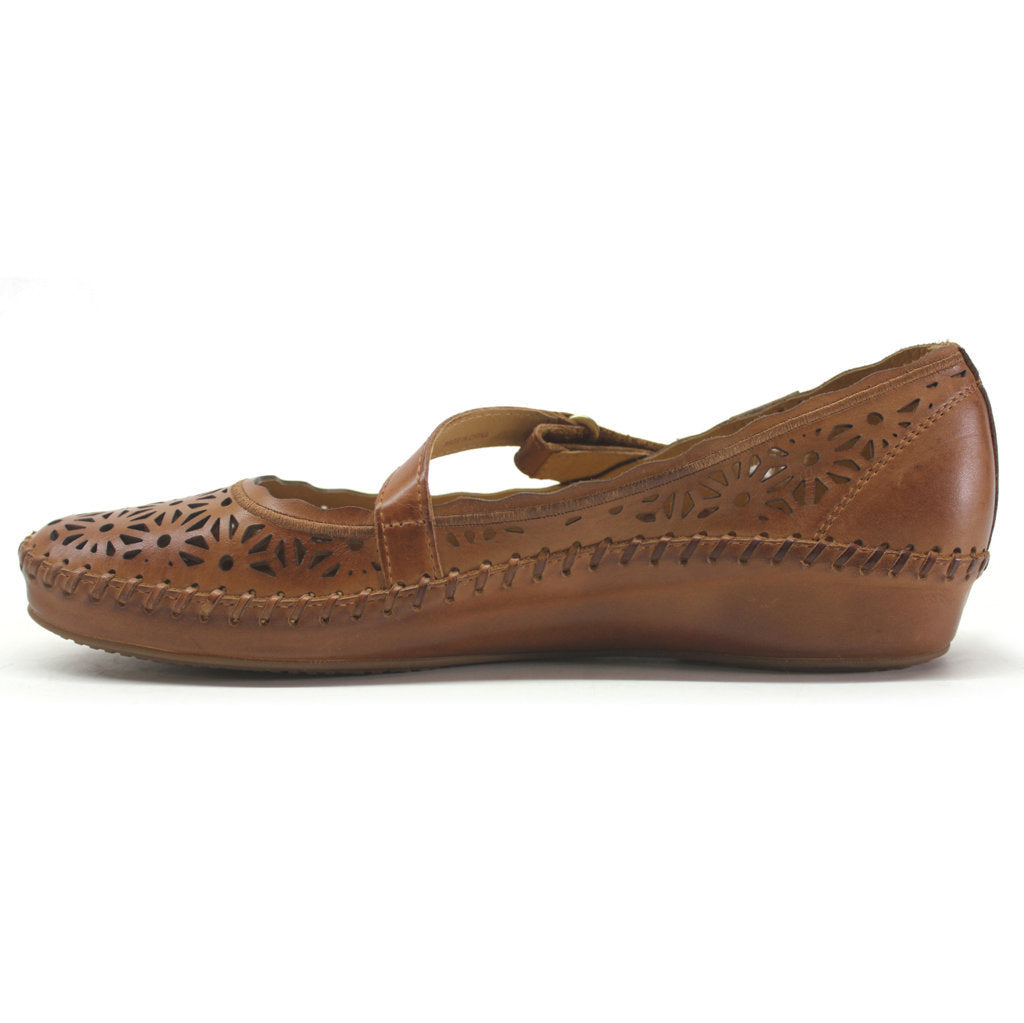 Pikolinos P. Vallarta 655-0599 Leather Womens Shoes#color_brandy