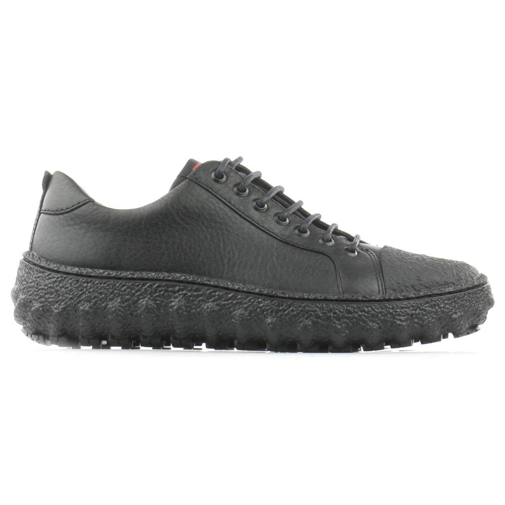 Camper Ground Calfskin Leather Men's Shoes#color_black