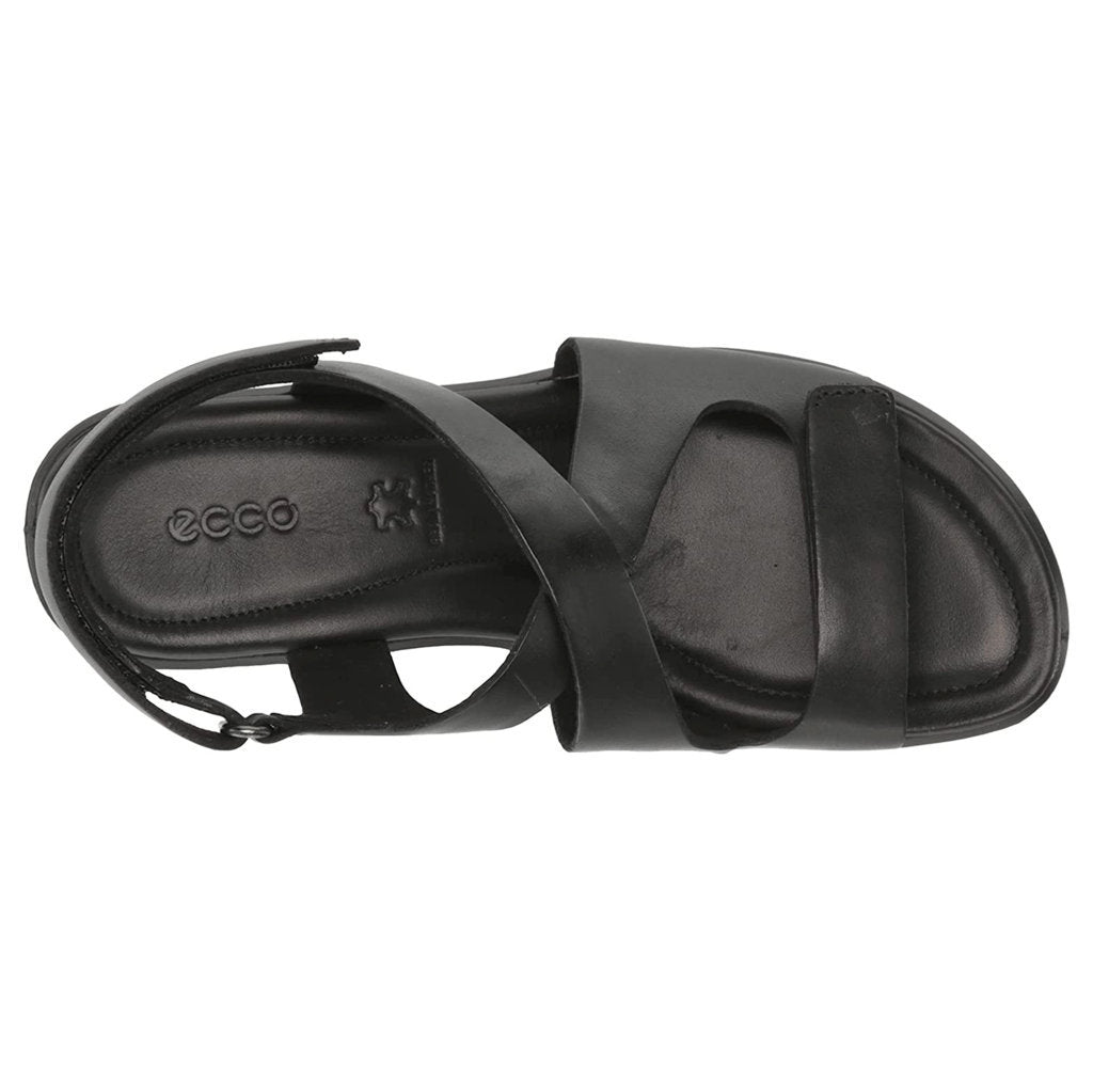 Ecco Felicia 216643 Leather Womens Sandals#color_black