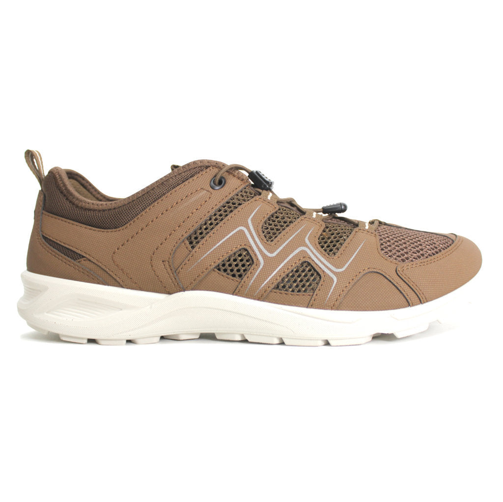 Ecco Terracruise LT 825774 Textile Synthetic Mens Trainers#color_cocoa brown
