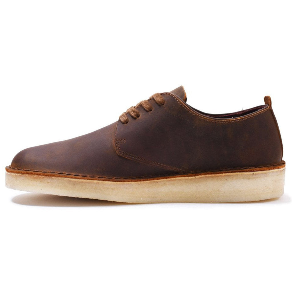 Clarks Originals Coal London Leather Men's Shoes#color_beeswax