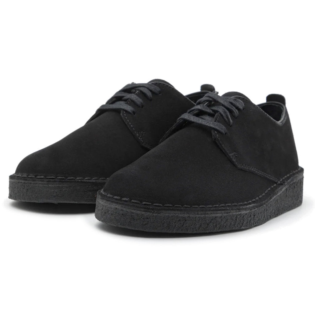 Clarks Originals Coal London Suede Mens Shoes#color_black