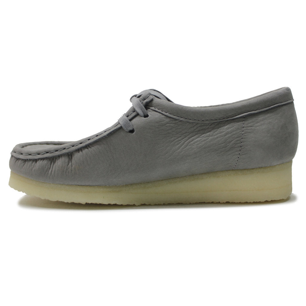 CLARKS ORIGINALS 'Wallabee' Vegan Moccasin Shoes in Grey
