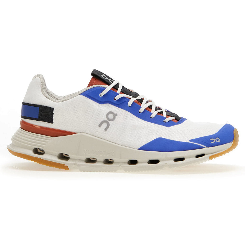 On Running Cloudnova Form Textile Women's Low-Top Trainers#color_white rust