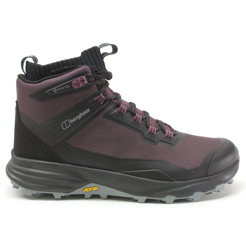 Berghaus VC22 GTX AF Synthetic Textile Women's Mid-High Hiking Boots#color_purple black