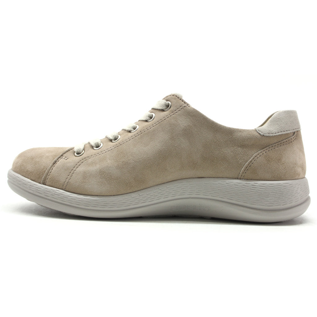 Fidelio Holiday Leather Women's Low-top Zip & Lace Shoes#color_crusca