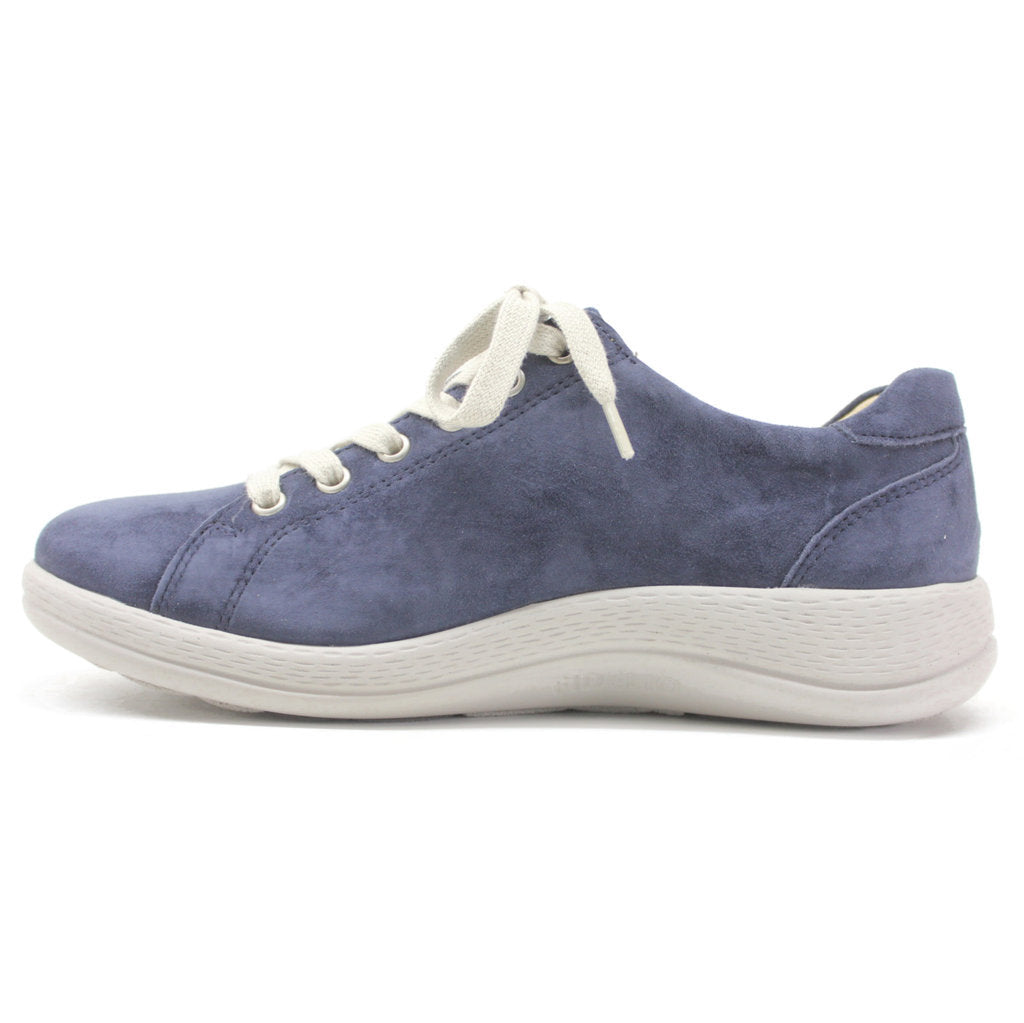 Fidelio Holiday Leather Women's Low-top Zip & Lace Shoes#color_notte