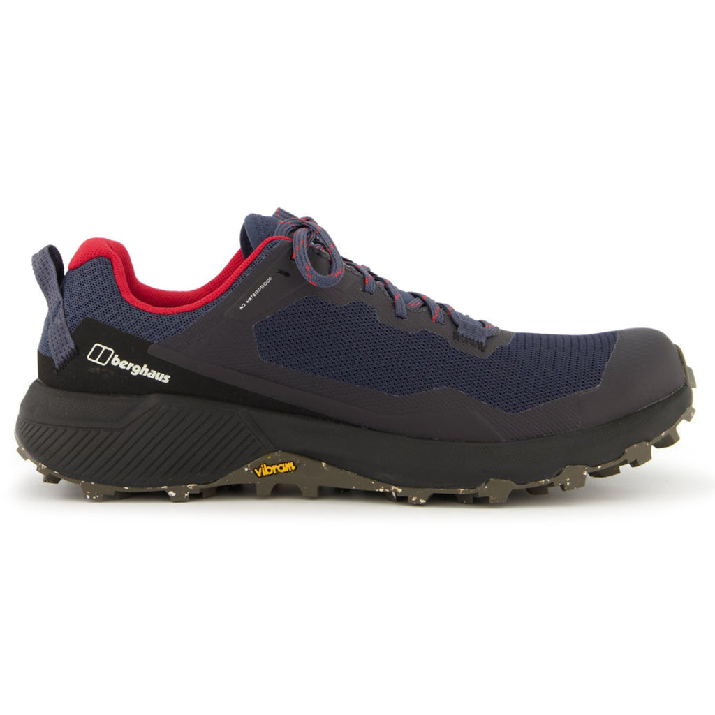 Berghaus Revolute Active Shoe Synthetic Textile Men's Trail Running Shoes#color_dark blue black