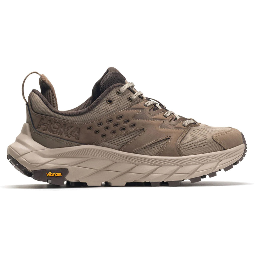 Hoka One One Anacapa Breeze Low Synthetic Textile Men's Low-Top Trainers#color_dune oxford tan