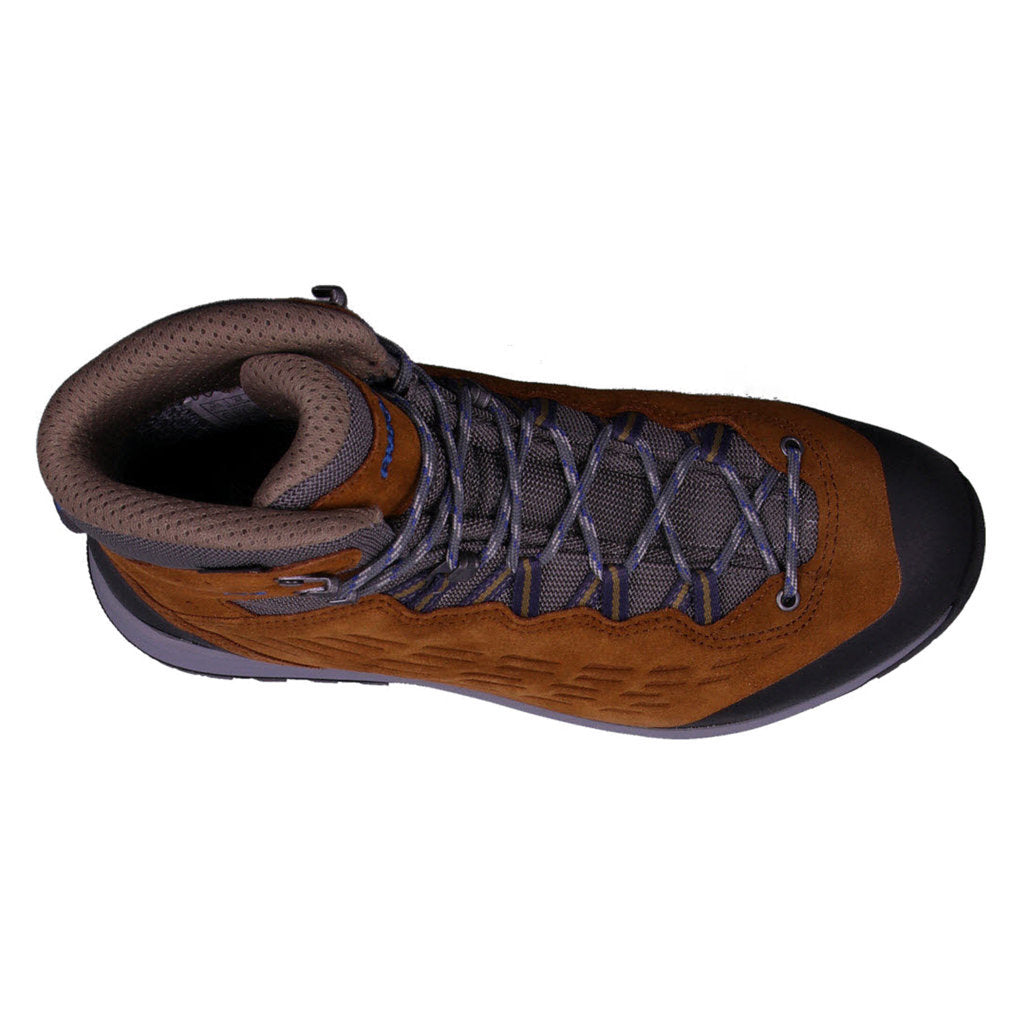 Lowa Explorer II GTX Mid Suede Textile Women's Boots#color_almond blue