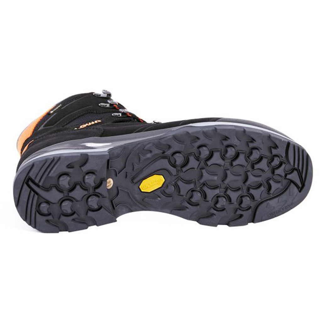 Lowa Baldo GTX Suede Textile Men's Boots#color_black orange
