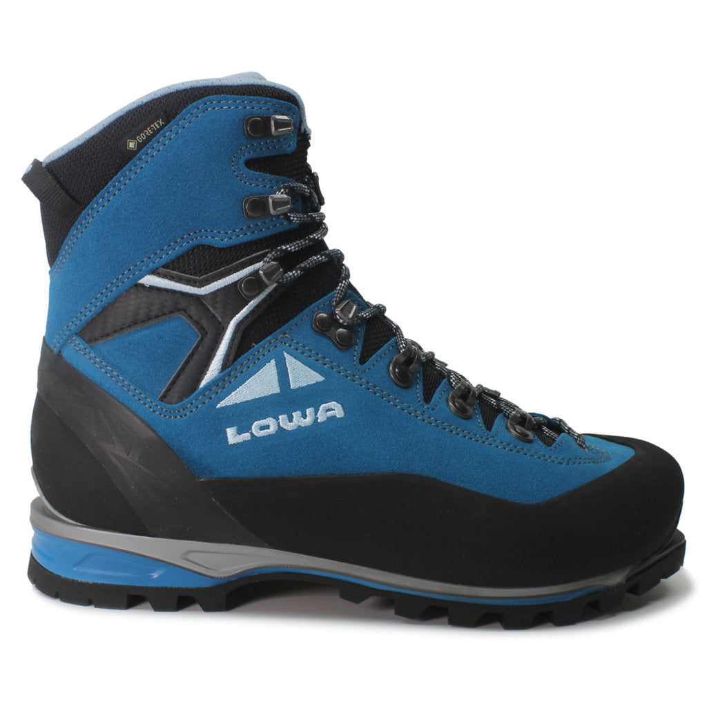 Lowa Alpine Expert II GTX Suede Textile Women's Boots#color_turquoise ice blue