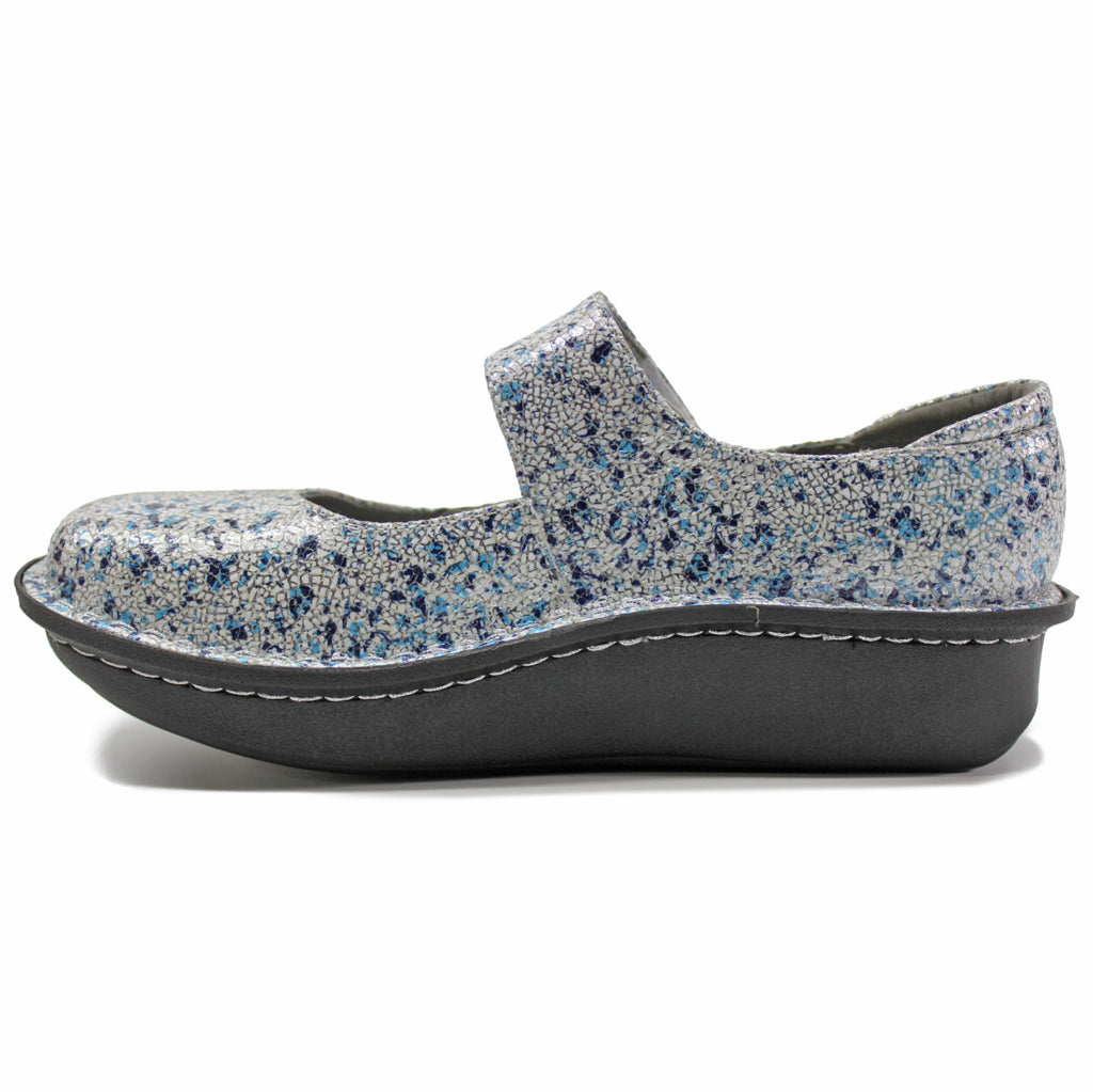 Alegria Paloma Mary Jane Leather Women's Professional Shoes#color_terrazzo
