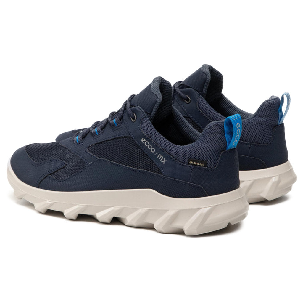 Ecco MX 820194 Synthetic Textile Men's Low-top Trainers#color_night sky marine