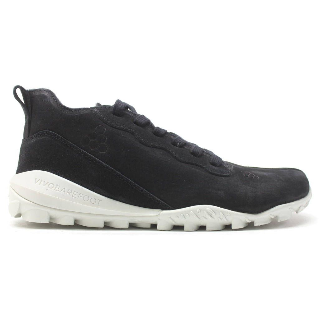 Vivobarefoot Novus Leather Women's Mid-high Trainers#color_obsidian
