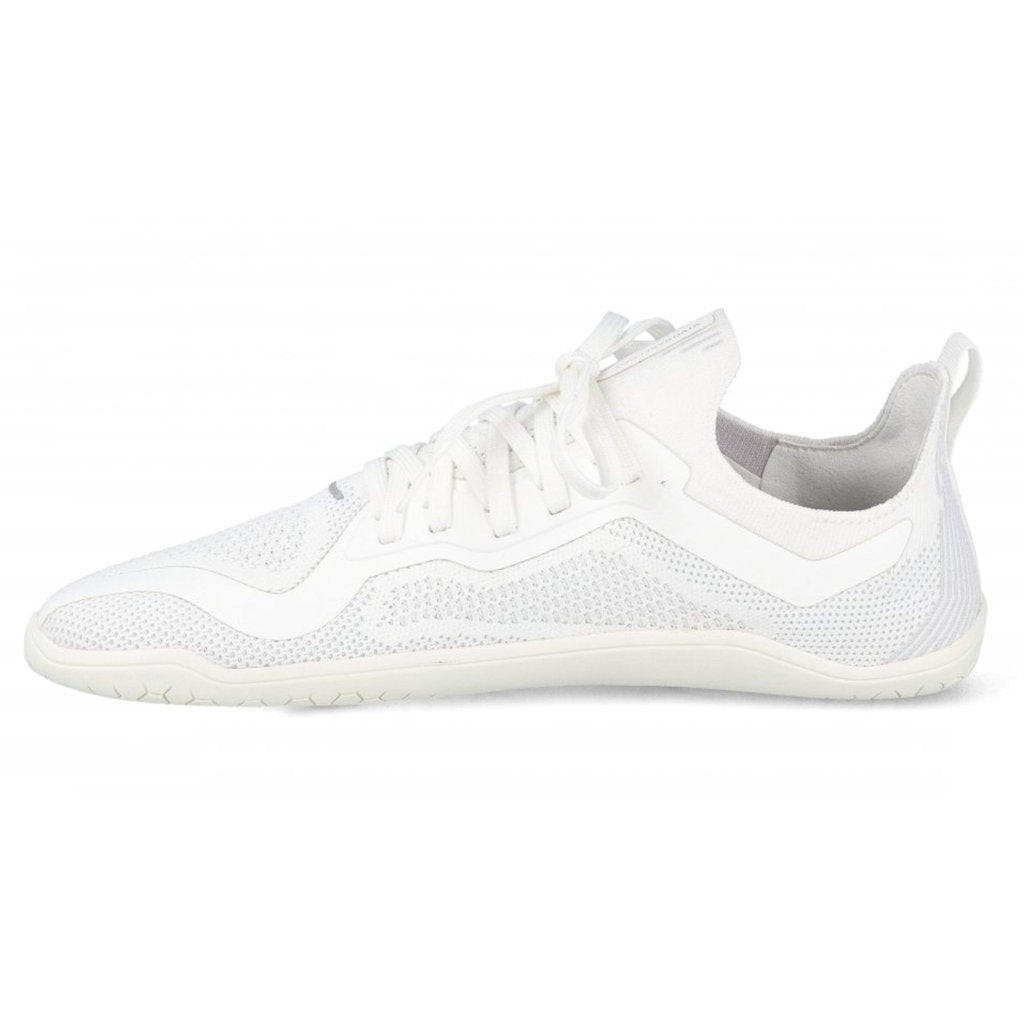 Vivobarefoot Primus Lite Knit Textile Synthetic Mens Trainers#color_bright white