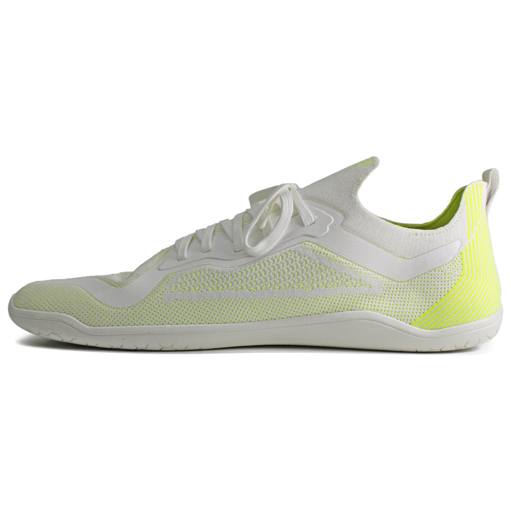 Vivobarefoot Primus Lite Knit Textile Synthetic Mens Trainers#color_safety yellow