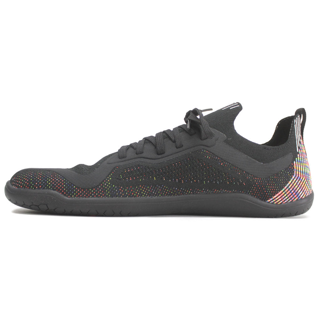Vivobarefoot Primus Lite Knit Textile Synthetic Mens Trainers#color_obsidian iridescent