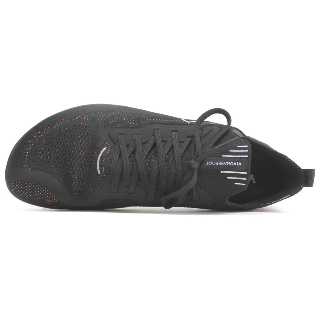 Vivobarefoot Primus Lite Knit Textile Synthetic Mens Trainers#color_obsidian iridescent