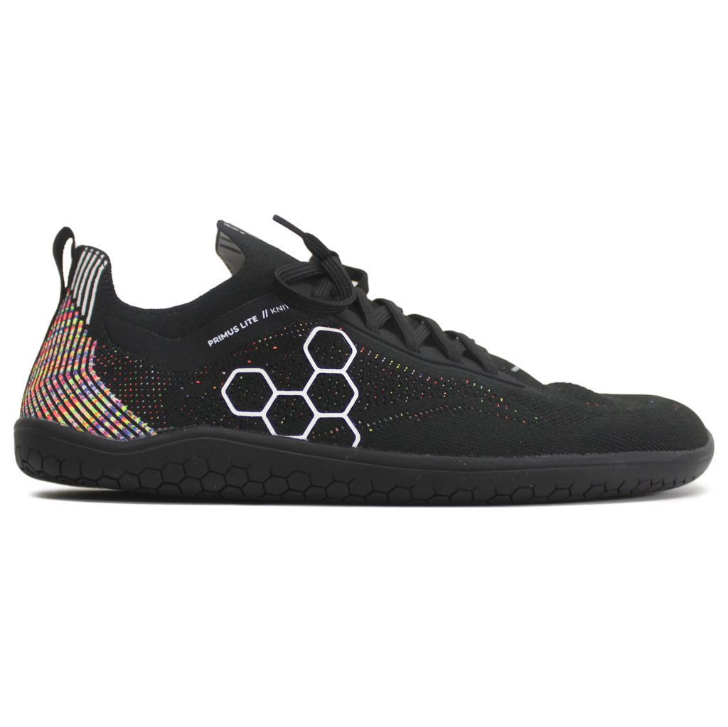 Vivobarefoot Primus Lite Knit Textile Synthetic Womens Trainers#color_obsidian iridescent