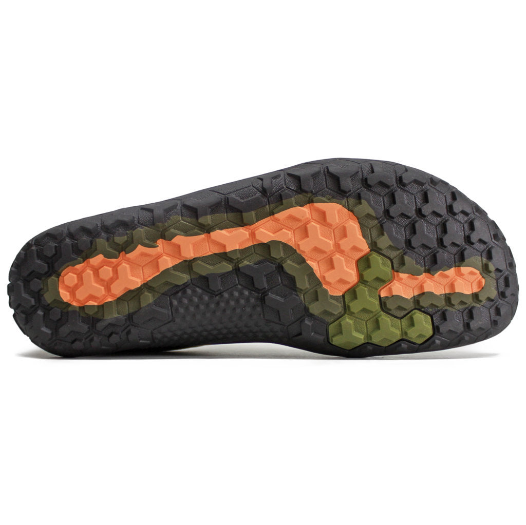 Vivobarefoot Primus Trail III All Weather FG Textile Synthetic Womens Trainers#color_dark olive