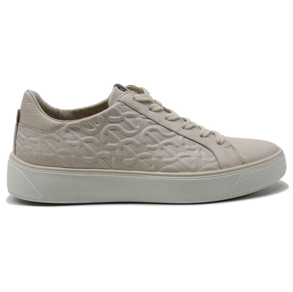 Ecco Street Tray Full Grain Leather Women's Trainers