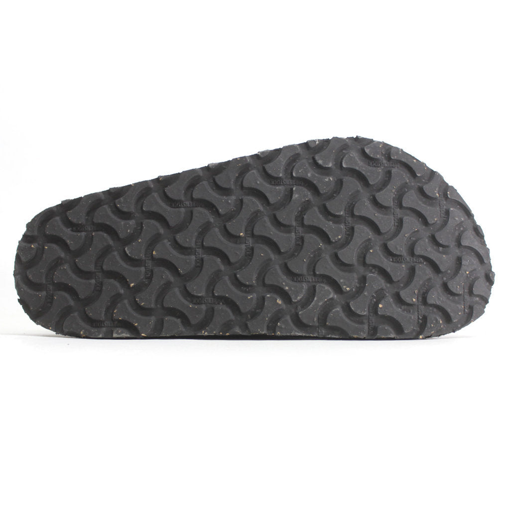 Birkenstock Zermatt Premium Suede Leather Unisex Sandals#color_black