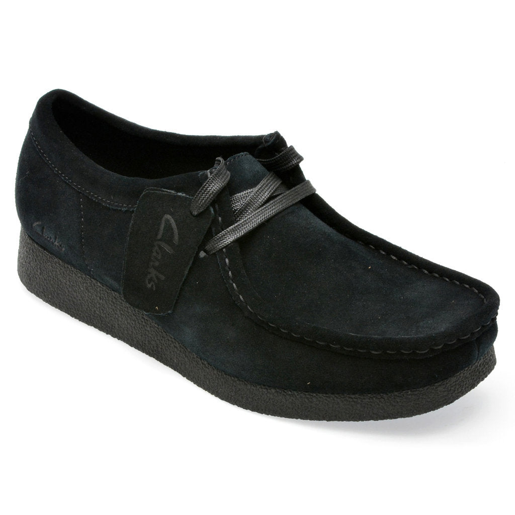 Clarks Originals Wallabee Evo Suede Women's Shoes#color_black