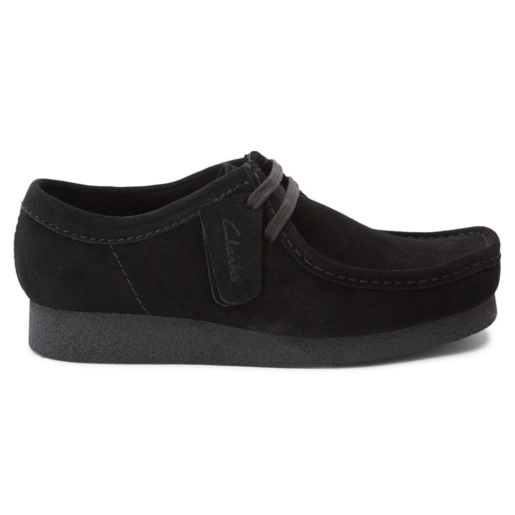 Clarks Originals Wallabee Evo Suede Men's Shoes#color_black