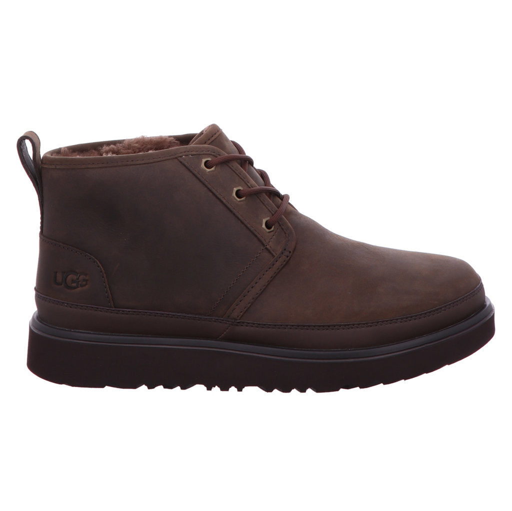 UGG Neumel Weather ii Synthetic Leather Men's Chukka Boots#color_grizzly