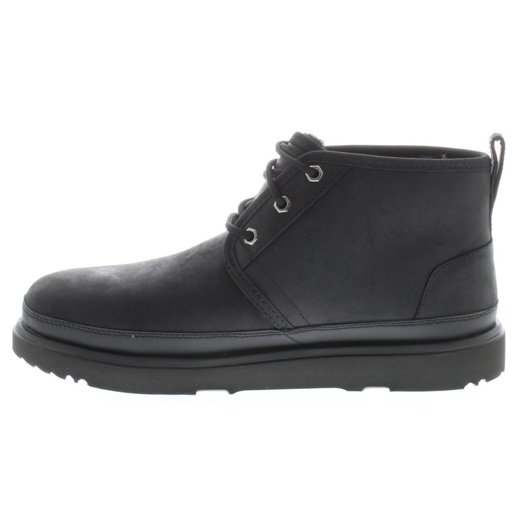 UGG Neumel Weather ii Synthetic Leather Men's Chukka Boots#color_black tnl
