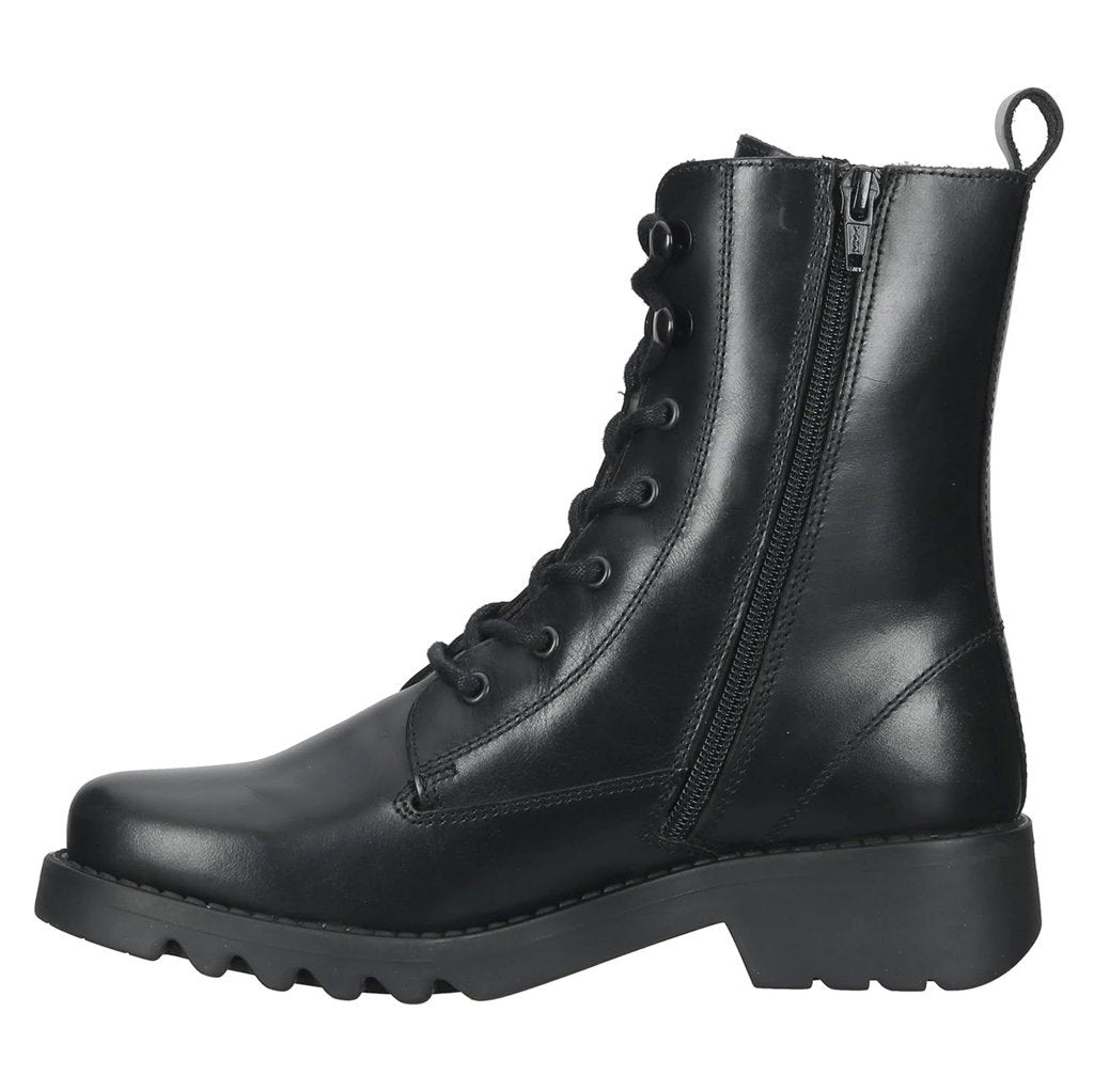 Fly London REID893FLY Leather Womens Boots#color_black black