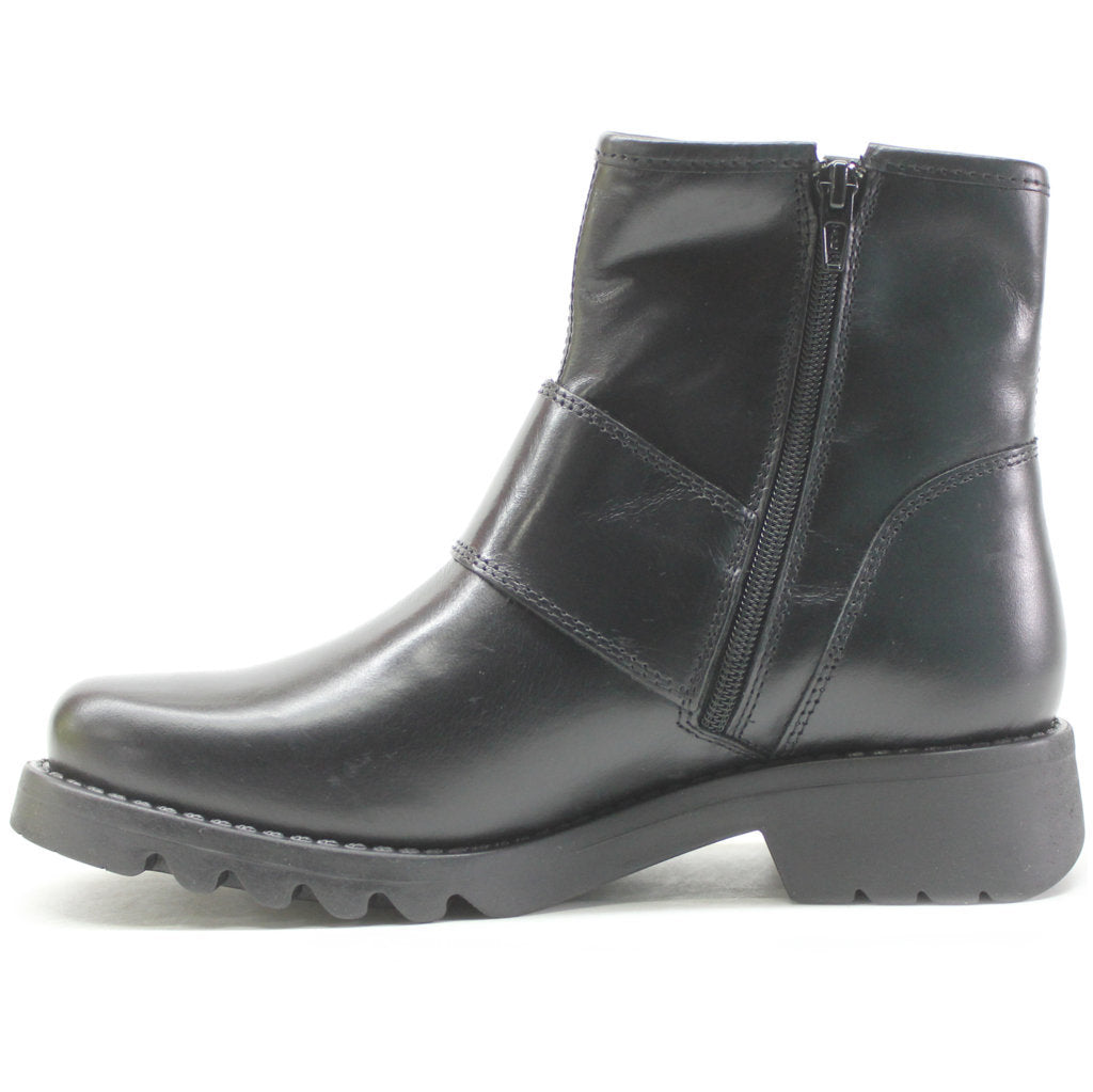 Fly London Rily991Fly Rug Leather Women's Heeled Boots#color_black