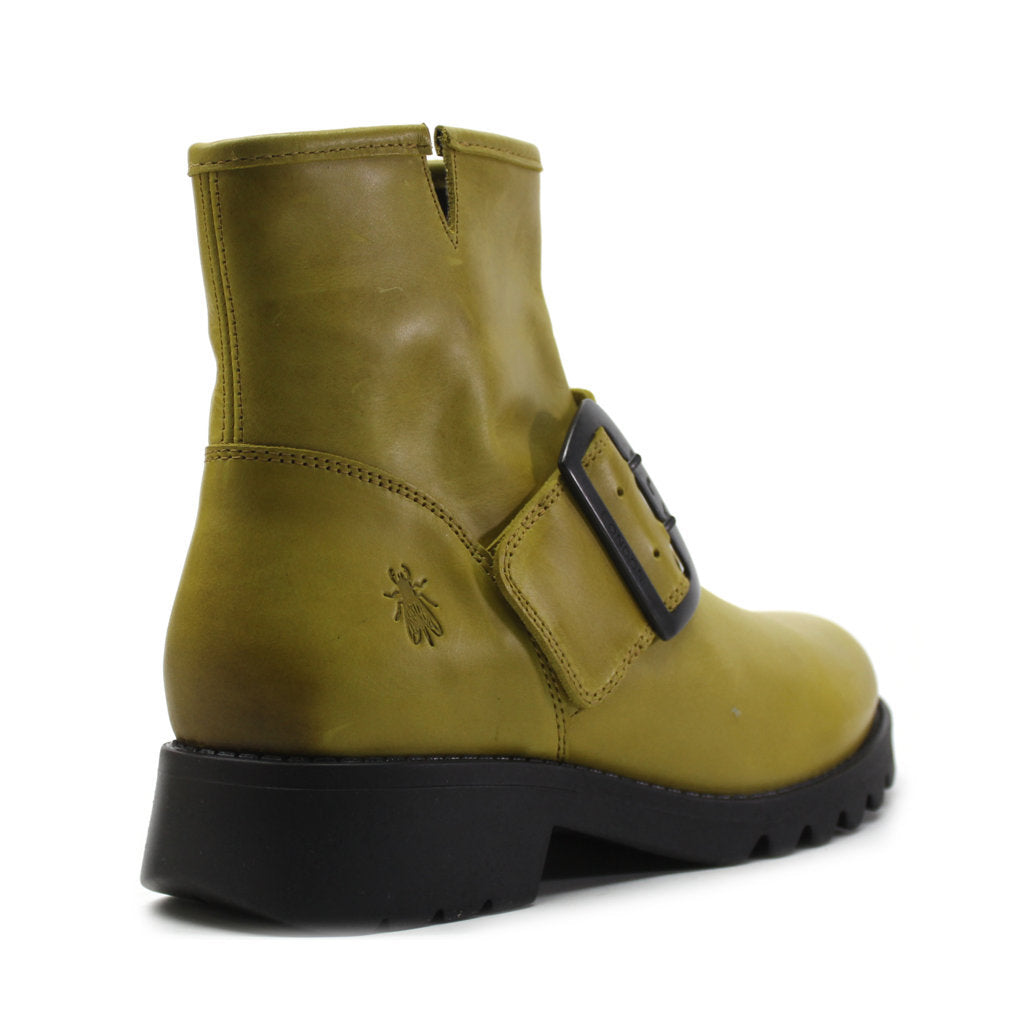 Fly London Rily991Fly Rug Leather Women's Heeled Boots#color_mustard