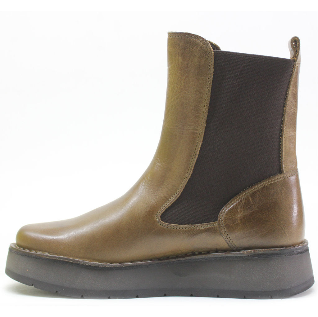 Fly London Ruba100Fly Rug Leather Women's Chelsea Boots#color_camel