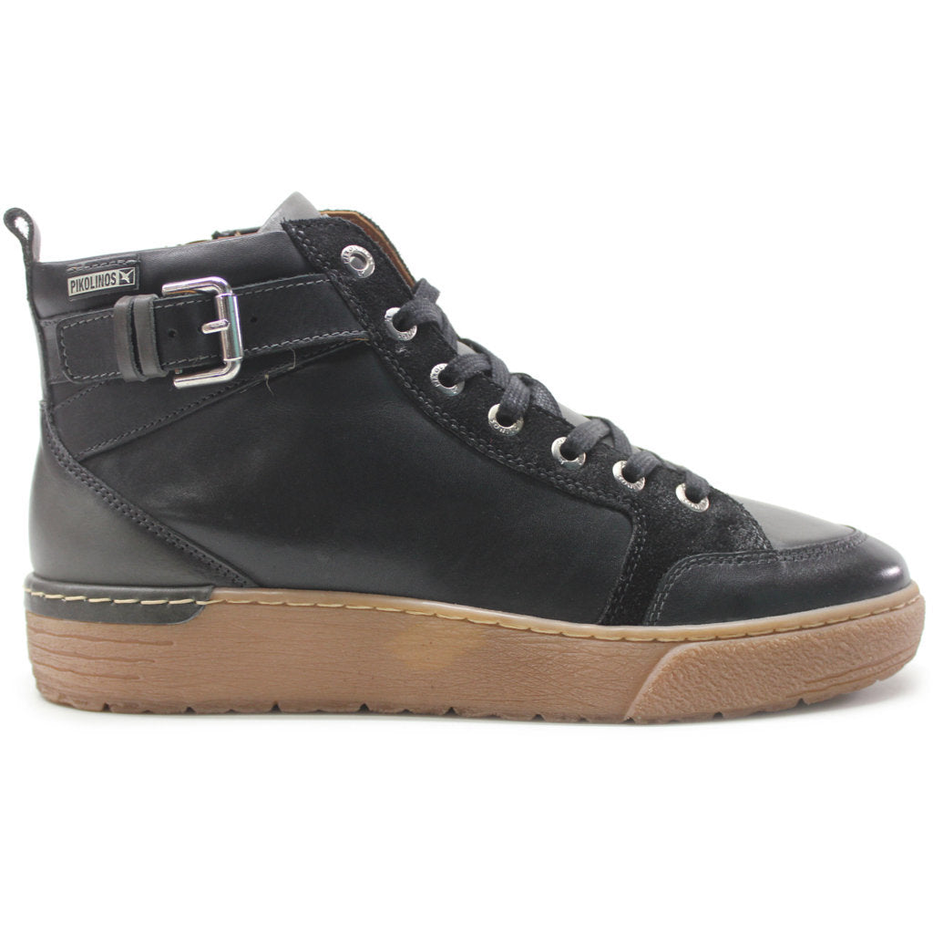 Pikolinos Vitoria W0T Leather Women's Boots#color_black