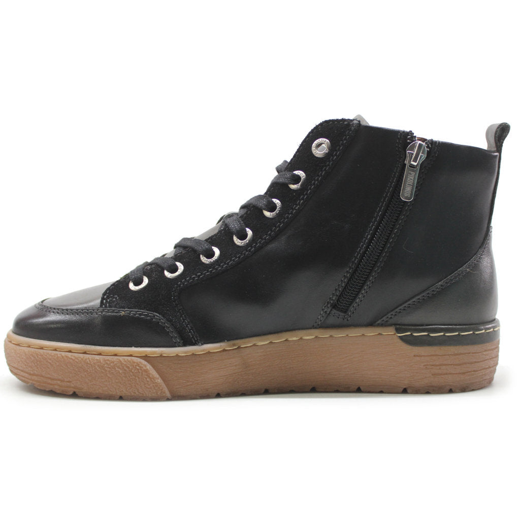 Pikolinos Vitoria W0T Leather Women's Boots#color_black