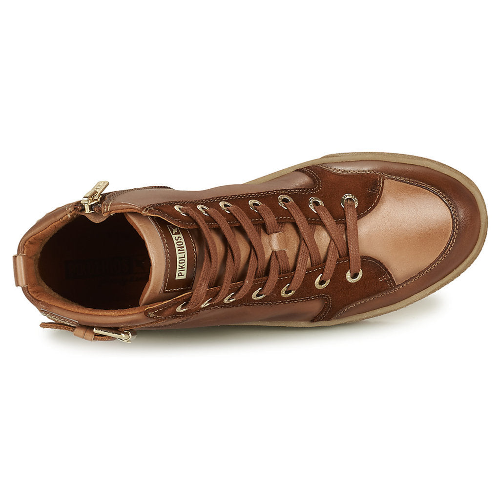 Pikolinos Vitoria W0T Leather Women's Boots#color_cuero