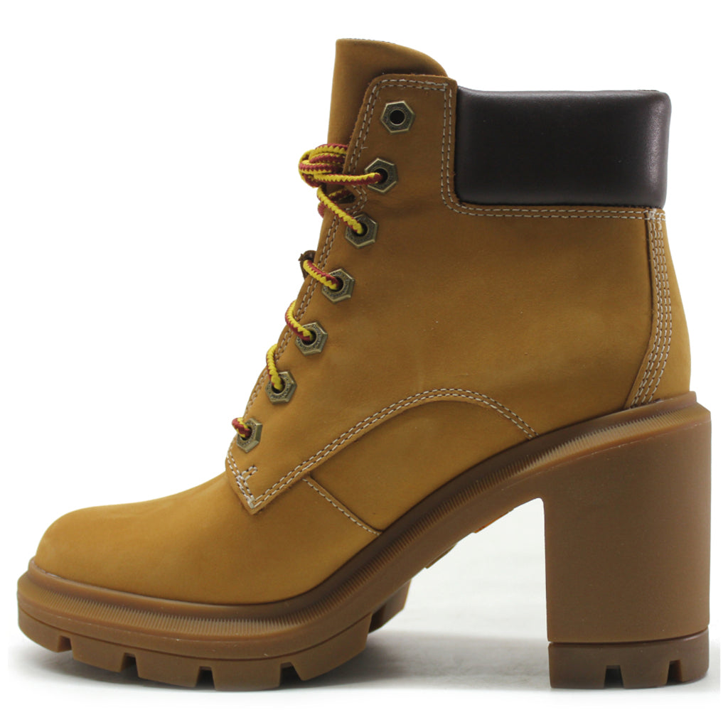 Timberland Allington Heights 6 Inch Nubuck Women's Heeled Boots#color_wheat