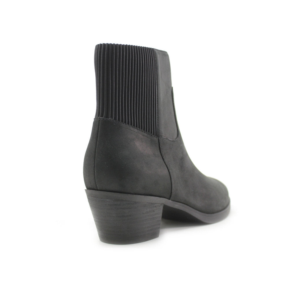 Vionic Shantelle Oiled Nubuck Women's Ankle Boots#color_black