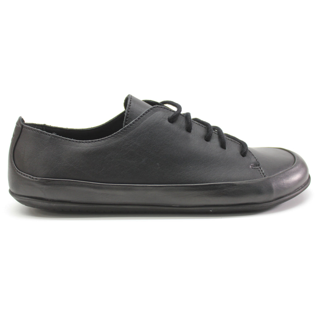 Vivobarefoot Opanka Sneaker ii Leather Women's Slip-on Shoes#color_obsidian