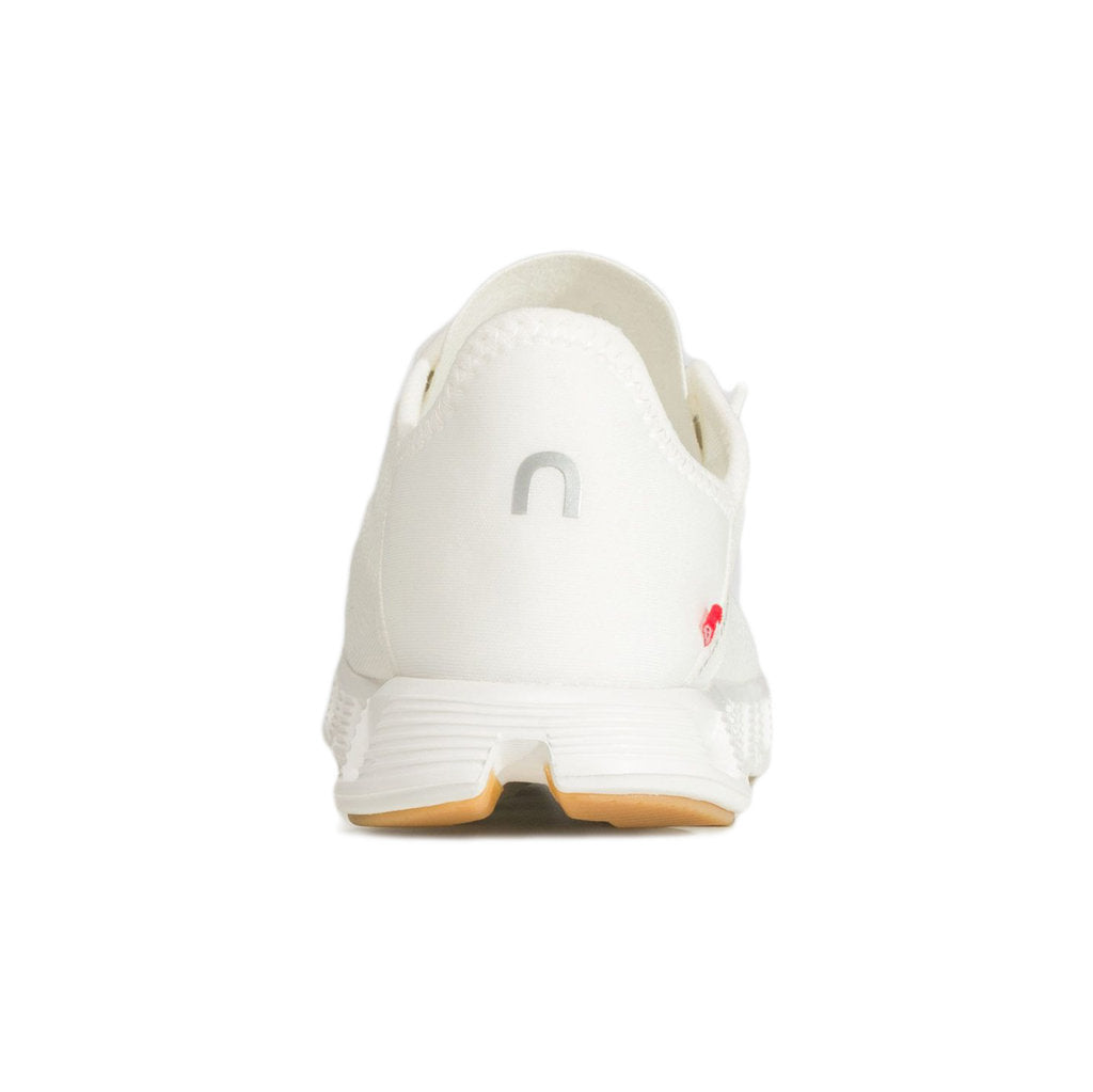 On Cloud 5 Coast Textile Synthetic Womens Trainers#color_undyed white white