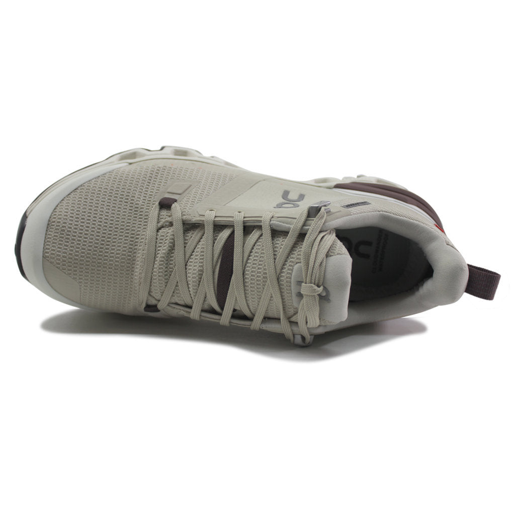 On Cloudwander Waterproof Textile Synthetic Womens Trainers#color_sand ivory