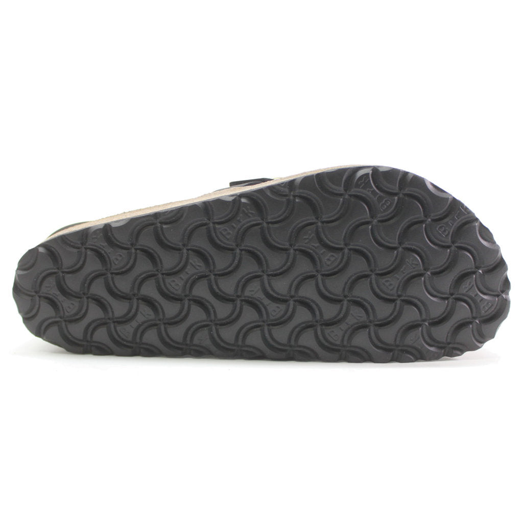 Birkenstock Buckley Oiled Leather Unisex Sandals#color_black