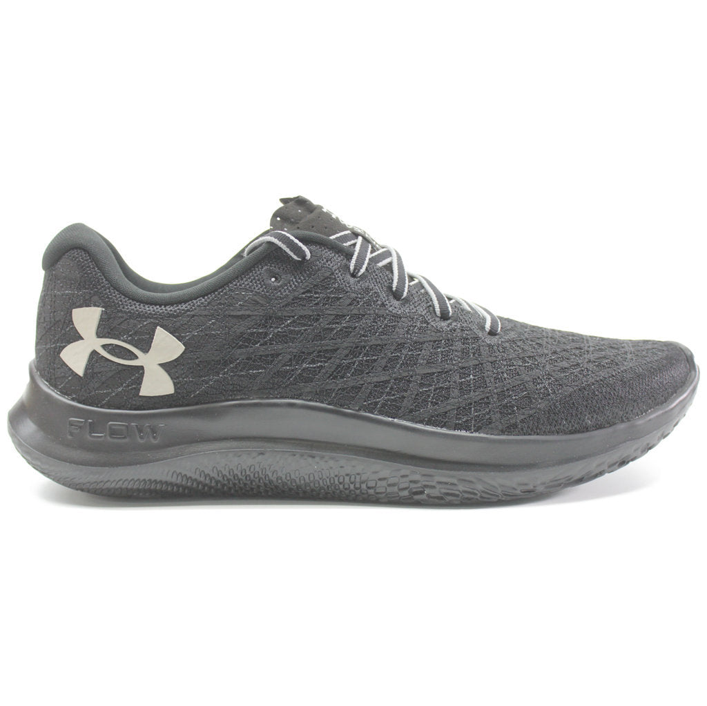 Under Armour Flow Velociti Wind 2 CN Synthetic Textile Mens Trainers#color_black black